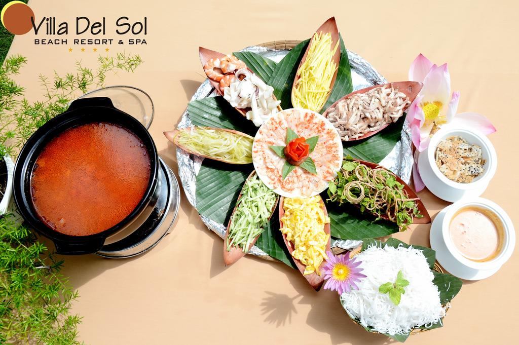 Villa Del Sol Resort không gian ăn uống ngoài trời Villa Del Sol Resort không gian ăn uống ngoài trời