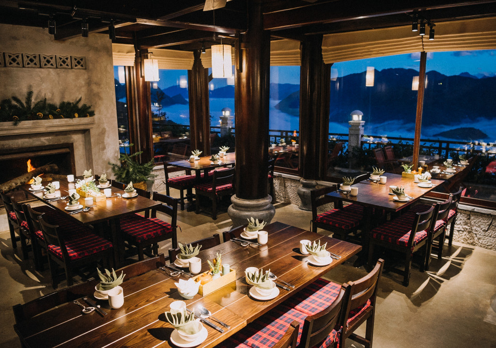 Khu spa Ville De Mont Sapa nhìn ra thung lũng Khu spa Ville De Mont Sapa nhìn ra thung lũng