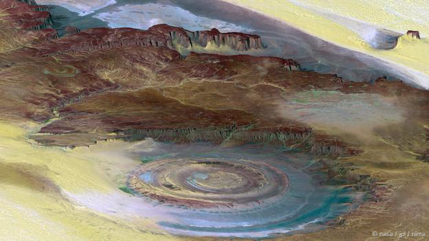 Mắt sa mạc Sahara, Mauritania