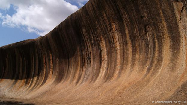 Dãy đá hình sóng, Australia