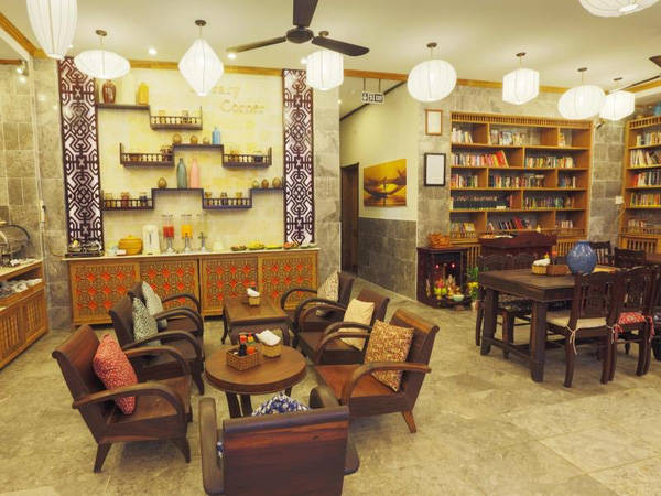 Thiết kế vintage tại Vĩnh Hưng Library Hotel