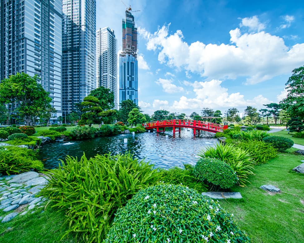 Công viên Vinhomes Central Park – “Background” sống ảo triệu like