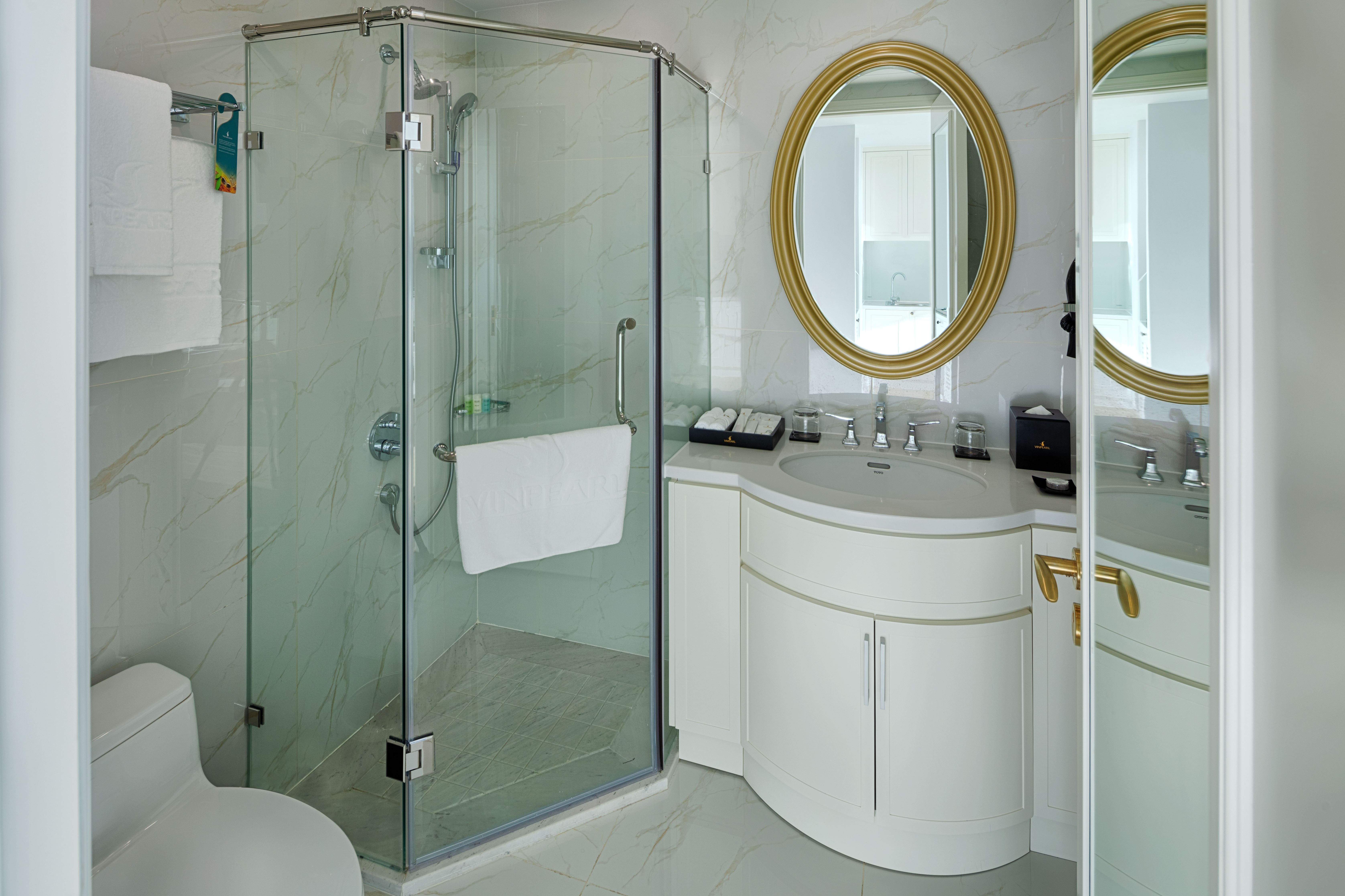 Phòng tắm studio Vinpearl Beachfront Nha Trang