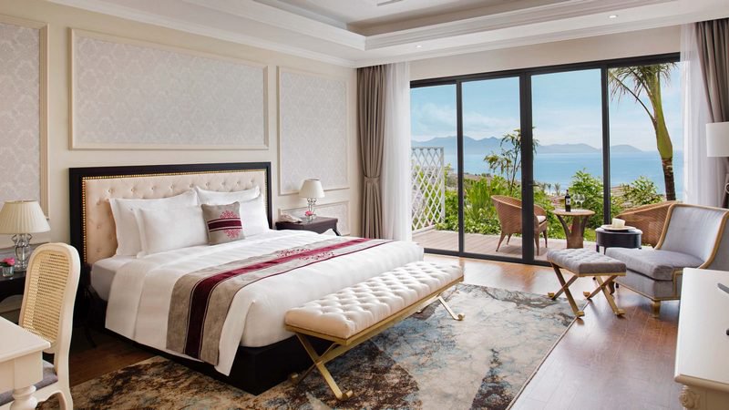 Phòng tắm cao cấp tại Vinpearl Discovery Nha Trang Không gian phòng tắm hiện đại tại resort