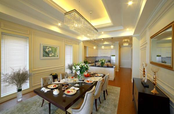 Phòng ngủ ấm cúng hướng vườn
