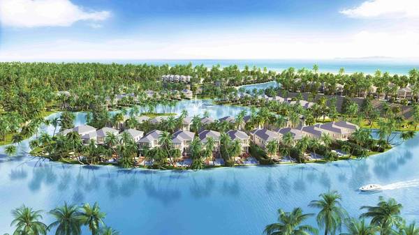 Phòng ngủ sang trọng hướng biển tại Vinpearl Nha Trang Long Beach