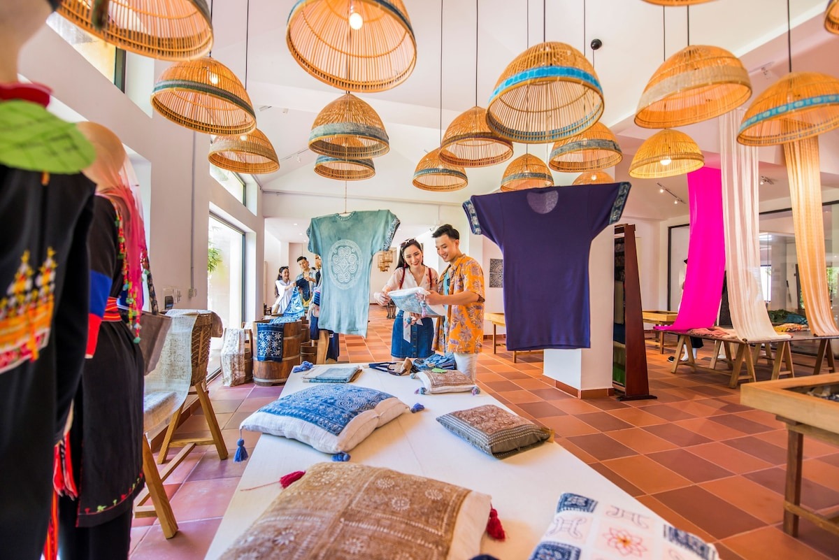 Khu bán đồ lưu niệm Vinpearl Resort Nam Hội An