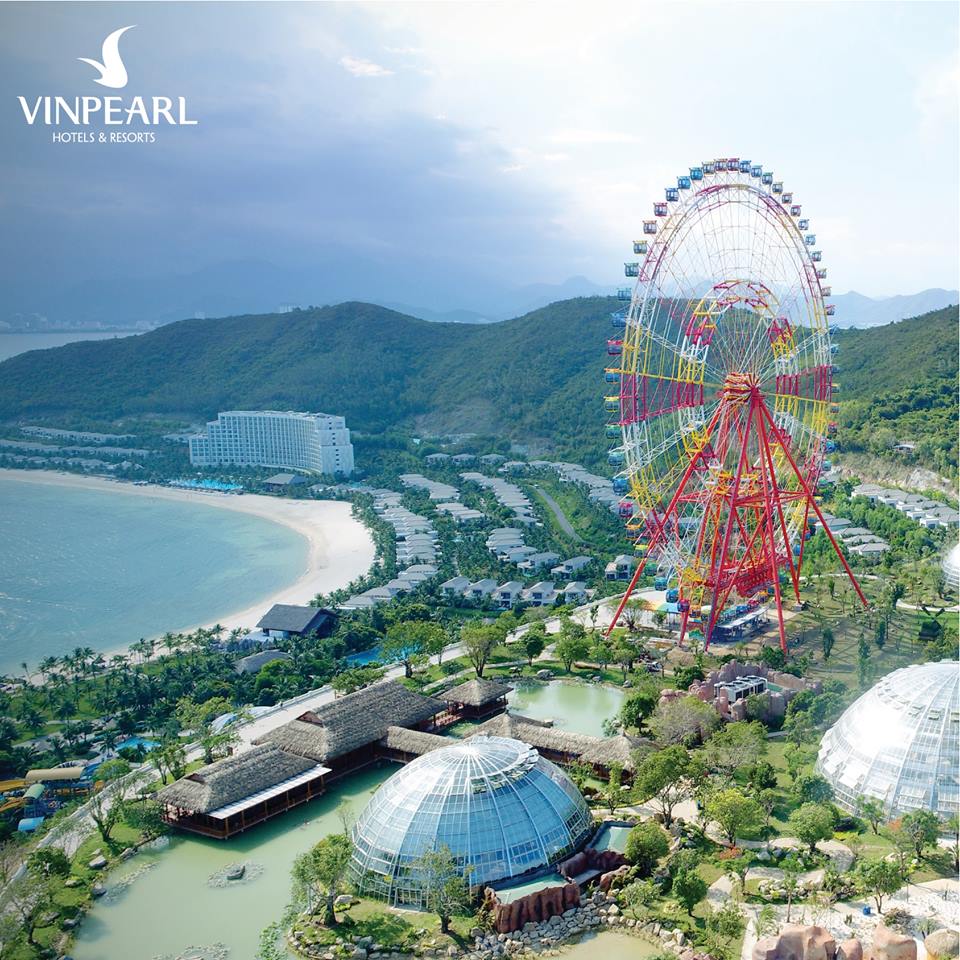 Khu nghỉ dưỡng nằm gần quần thể VinWonders.