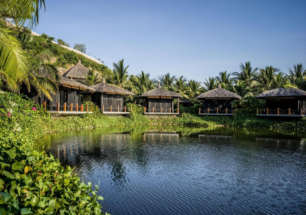 Các chòi spa.