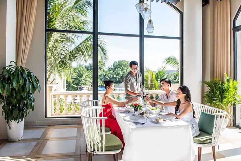 Nhà hàng tại Vinpearl Wonderworld Phú Quốc