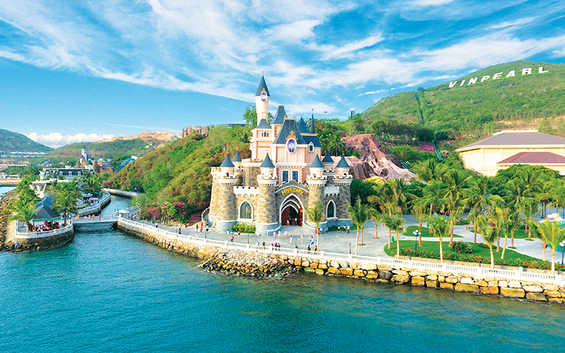 Khu vui chơi giải trí VinWonders Nha Trang trên đảo Hòn Tre