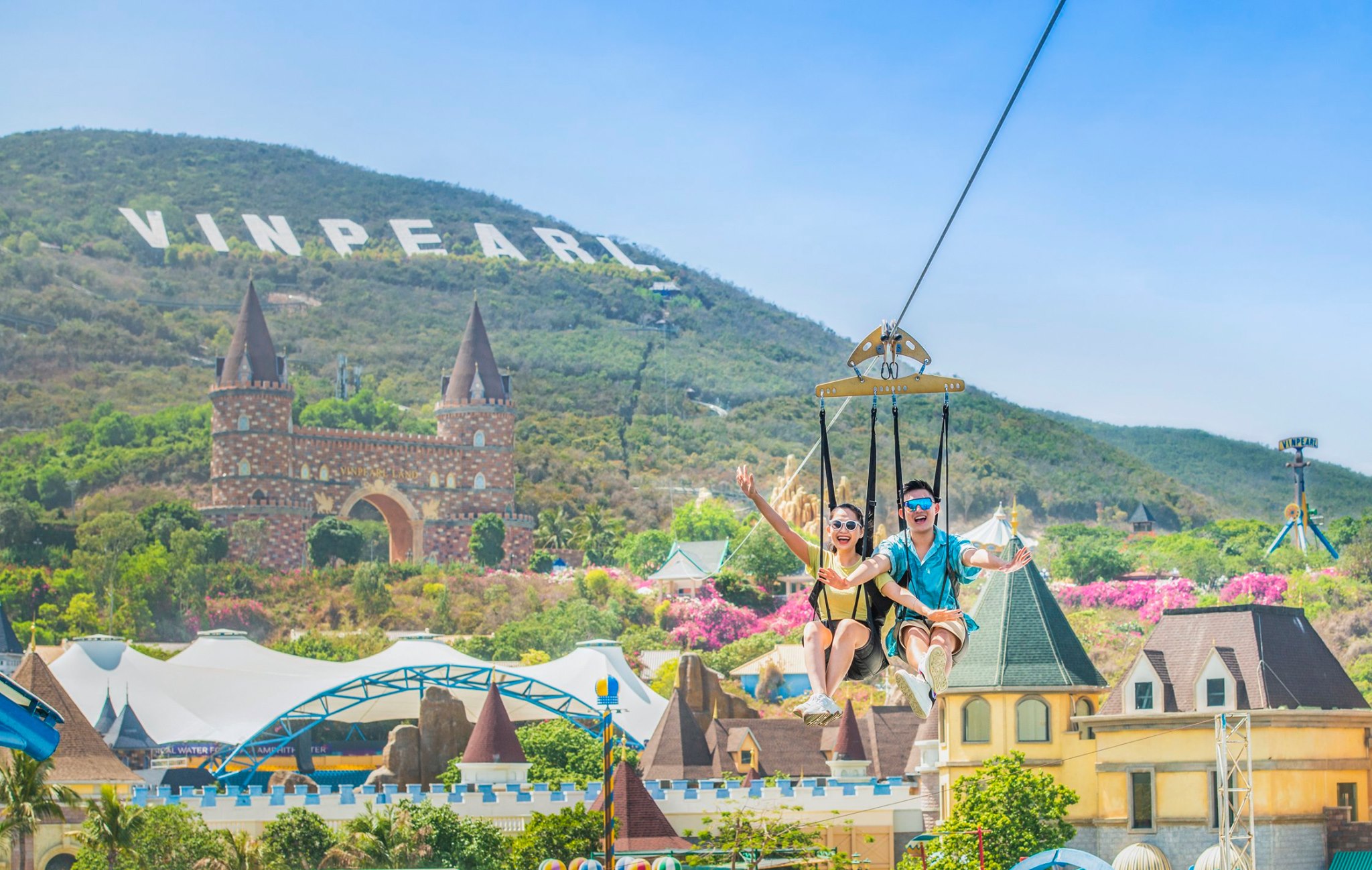 Trò chơi mạo hiểm cảm giác mạnh tại VinWonders Nha Trang