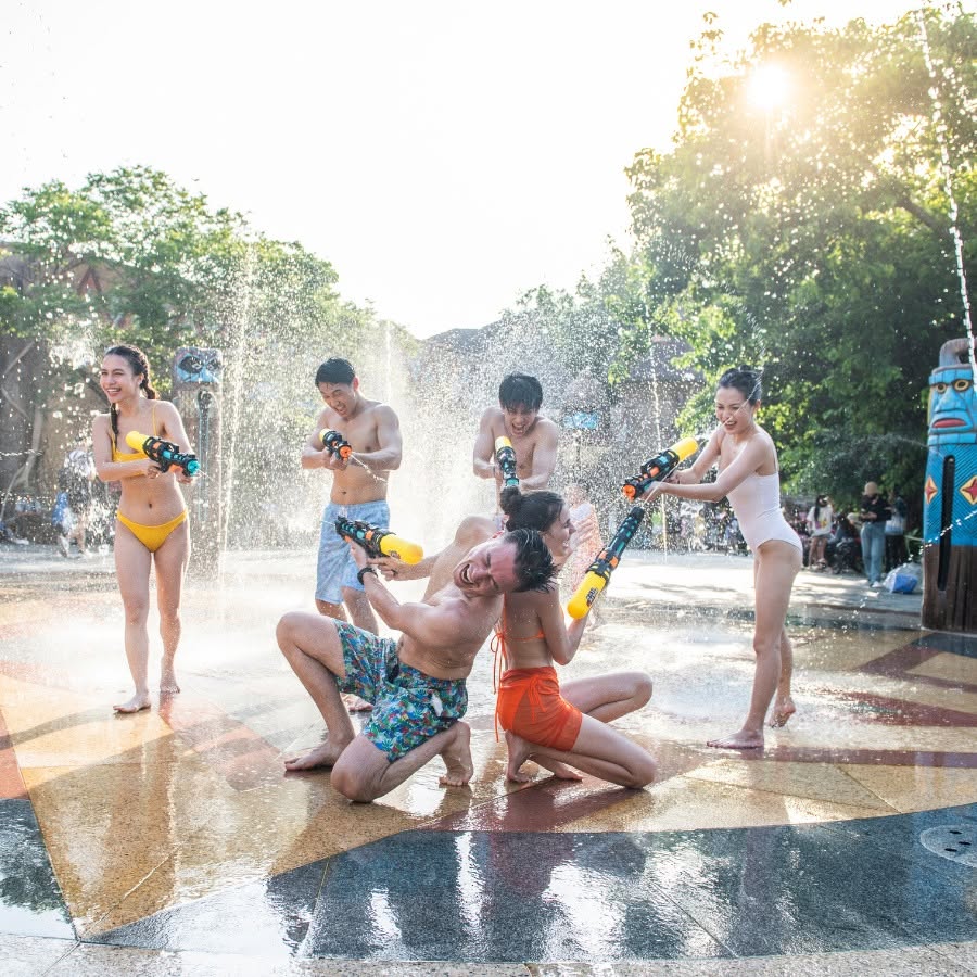 Đại tiệc nước Aquafest tại VinWonders Nha Trang