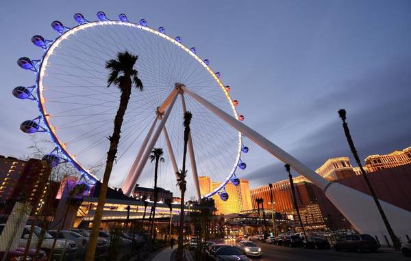 Vòng đu quay High Roller Las Vegas - top đầu thế giới