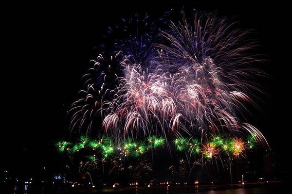 Đội Ba Lan tham gia trình diễn pháo hoa Đà Nẵng
