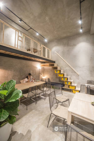 Gác xép nhỏ tại tầng 1 VUI Studio Hà Nội