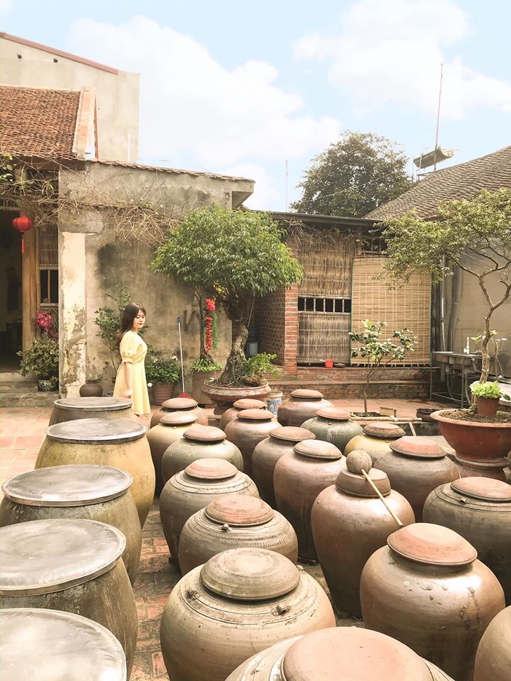 Làng cổ Đường Lâm mùa lúa chín