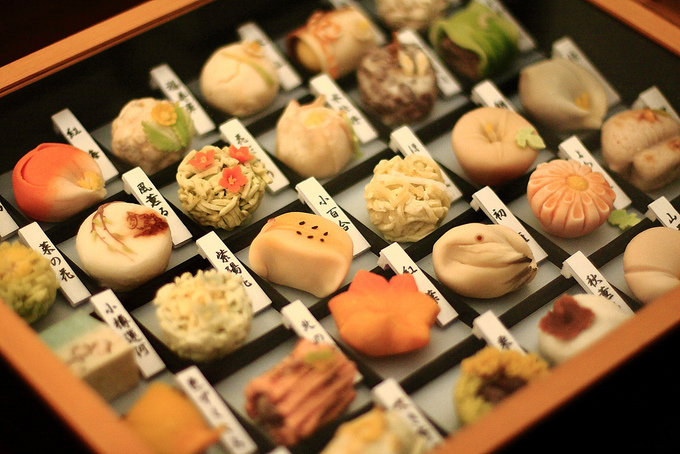 Wagashi Nhật Bản là loại bánh truyền thống của Nhật Bản