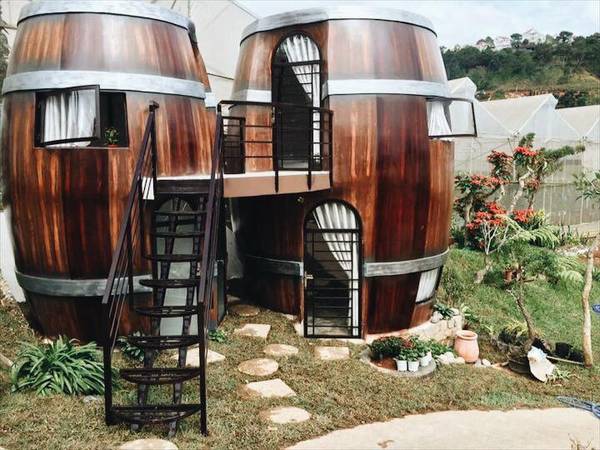 Wine Valley Homestay – điểm lưu trú hình thùng rượu vang cực độc đáo ở Đà Lạt
