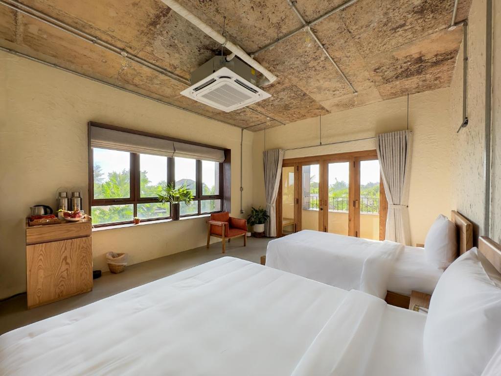 Vật liệu xây dựng thân thiện với môi trường tại WoCAL ReTREAT Kê Gà