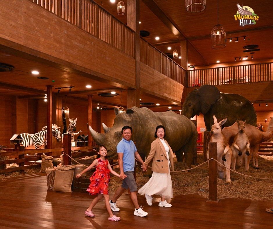 Wonder Hill Phan Thiết - Mô hình các loài động vật