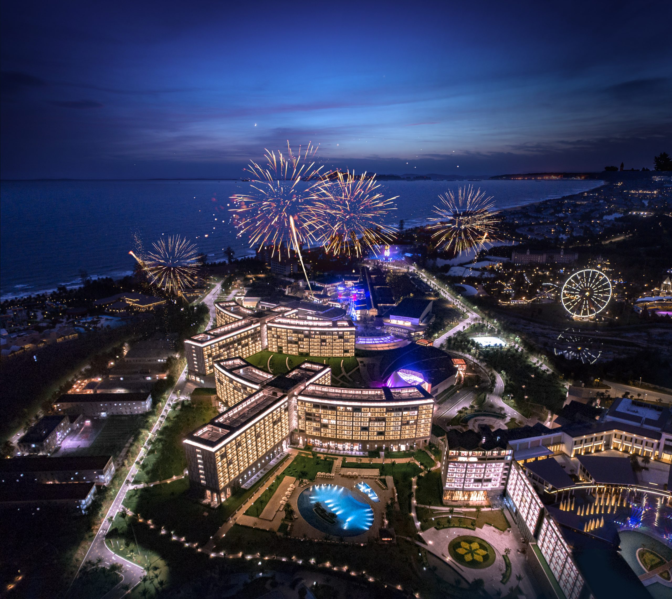 Wyndham Grand Phú Quốc view từ trên cao