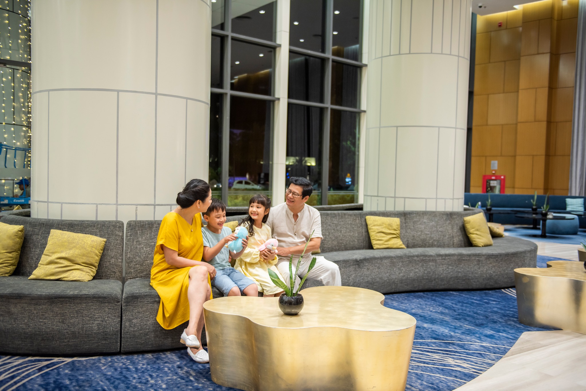 Sảnh lobby khách sạn resort Phú Quốc