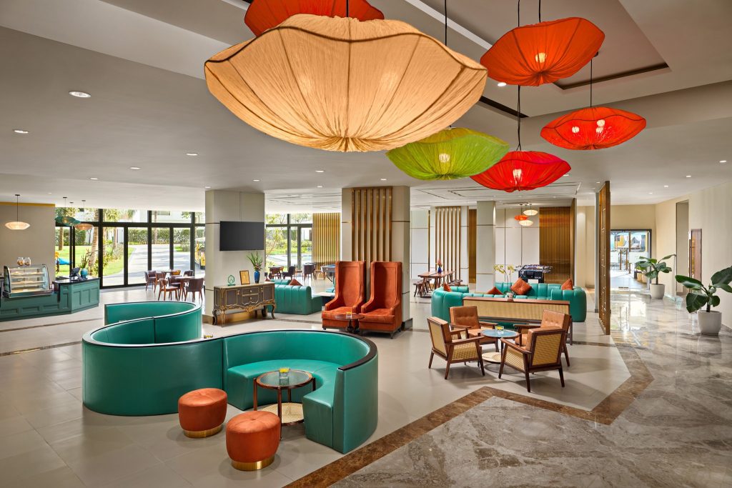 Wyndham Hội An Resort sảnh khu nghỉ