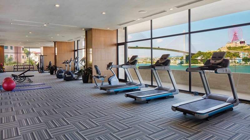 Khu vực spa và gym Wyndham Legend Hạ Long