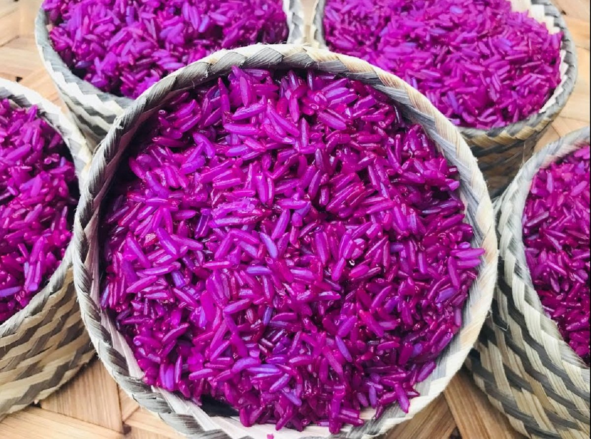 Xôi tím đặc sản Lai Châu