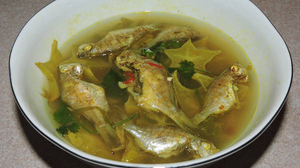 Canh cá trũ - đậm vị quê nhà - Ảnh: T.Ly