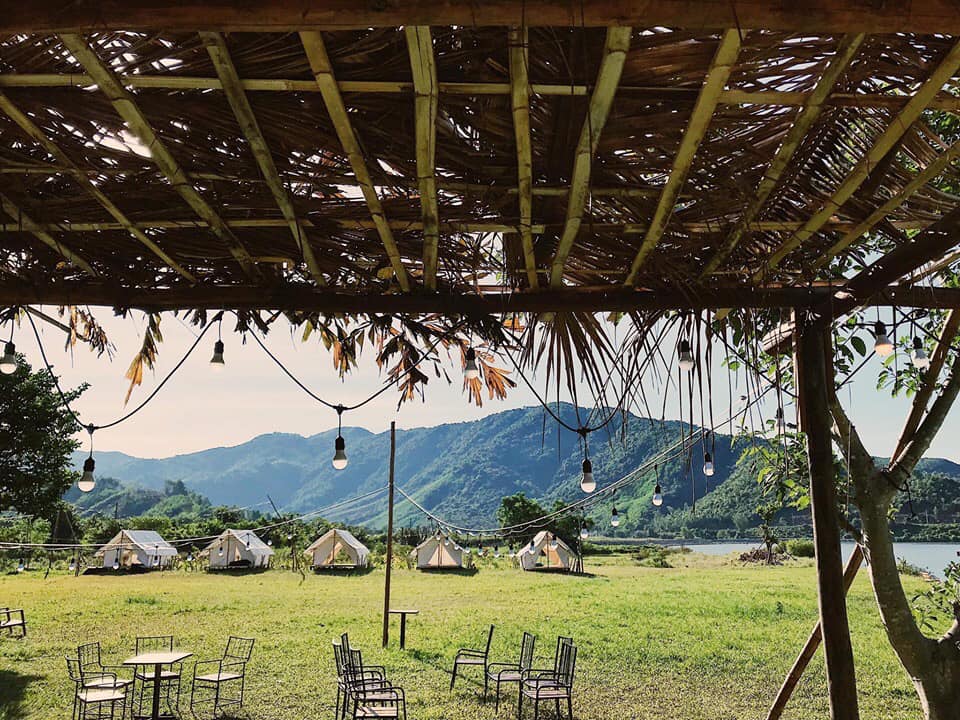 Khu cắm trại Yên Retreat Đà Nẵng view sông