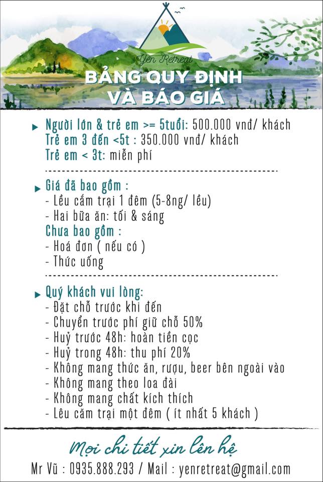 Không gian Yên Retreat Đà Nẵng gần gũi thiên nhiên