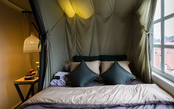 Không gian bên trong YOLO Camping House Đà Lạt Không gian bên trong YOLO Camping House Đà Lạt