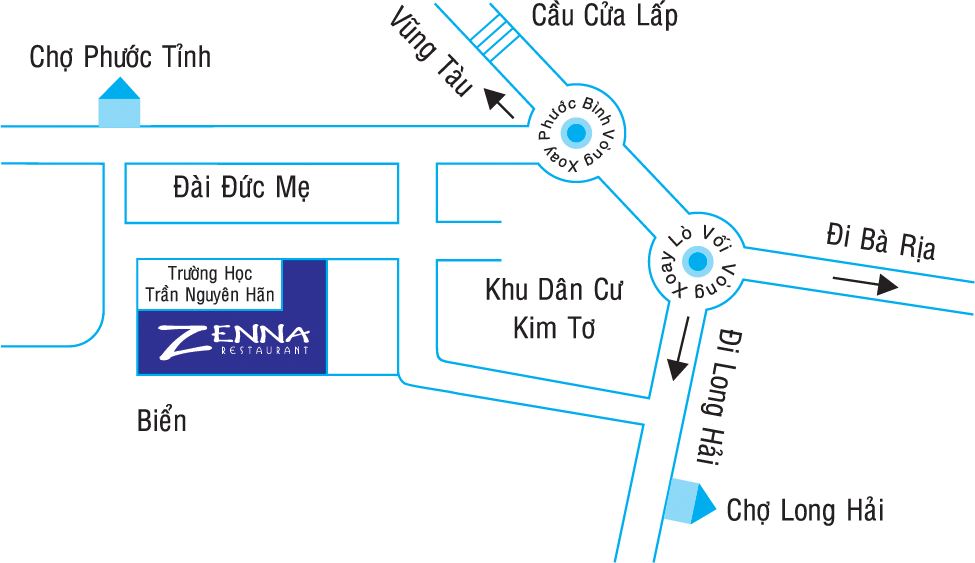 Hướng dẫn đường đi Zenna Pool Camp