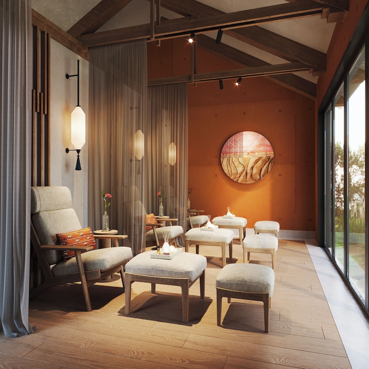 Lounge sang trọng tại NHAAN Resort & Spa Hội An